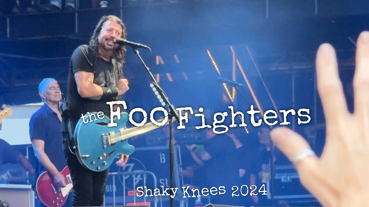 FOO FIGHTERS : Times Like These / La Dee Da / Breakout : Shaky Knees 2024