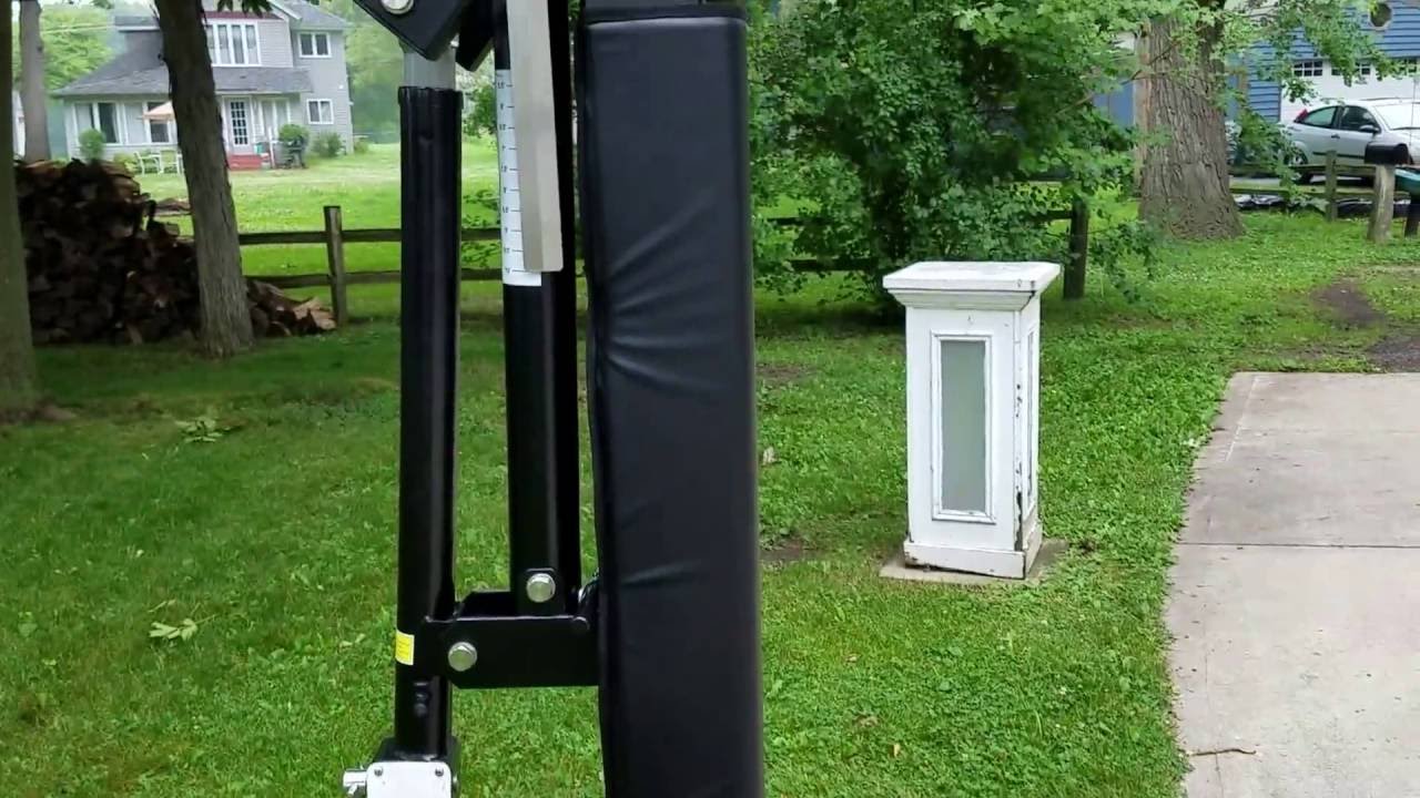 Slam Dunk Hoops ~ Triple Threat 553 ~ Adjustable In Ground Basketball Hoop