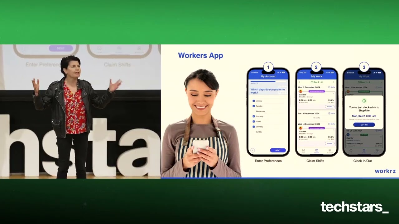 Workrz, Techstars 2024, Demo Day Presentation