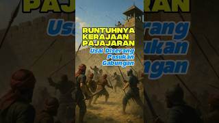 Runtuhnya Kerajaan Pajajaran Usai Diserang Pasukan Gabungan.