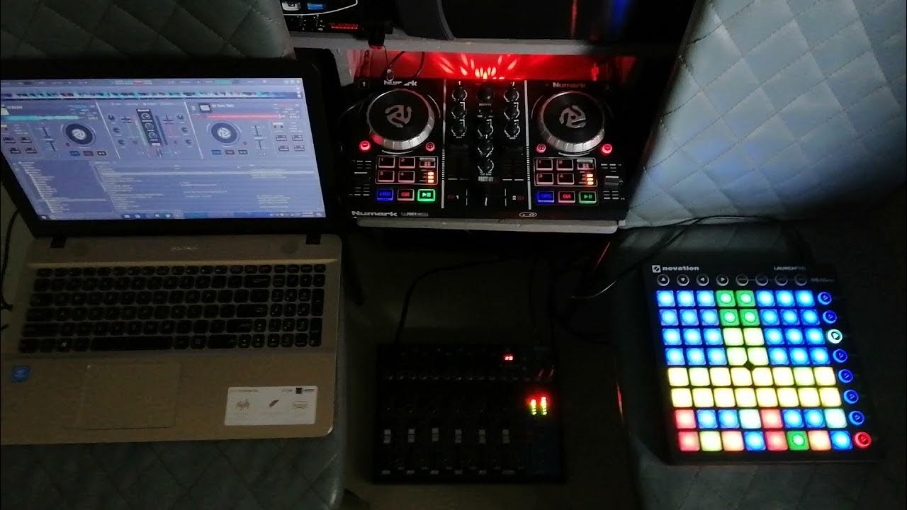 Numark Party Mix and LaunchPad MK2 using Virtual DJ 8 Test Mix YouTube