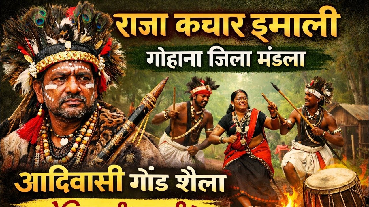 राजा कछार इमली गोहान जिला मंडला | आदिवासी गोंड शैला | Saila । Durgesh Gond। Gondwana।।