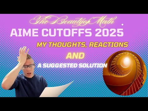 2025-2026 AIME Floor thoughts and a Solution