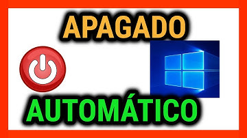 😱Programar apagado AUTOMÁTICO en WINDOWS 10 | ¿Cómo APAGAR AUTOMÁTICAMENTE mi PC Windows?