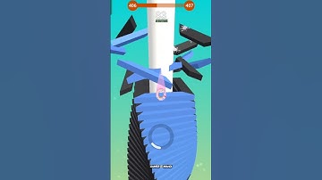 How to Play  Mobail Game on phone📲|| Stack ball 😱Level 406|| #shorts #youtubeshorts #gamingvideos