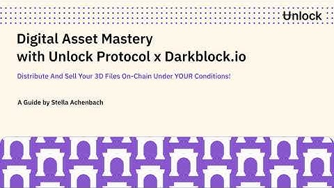 How to Store, Distribute, and Sell Digital Assets Onchain