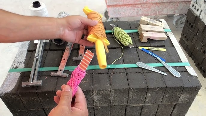 How to Make a Masonry String Block 