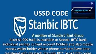 How to use Stanbic IBTC Bank USSD Codes #bank #banking #Banks..........