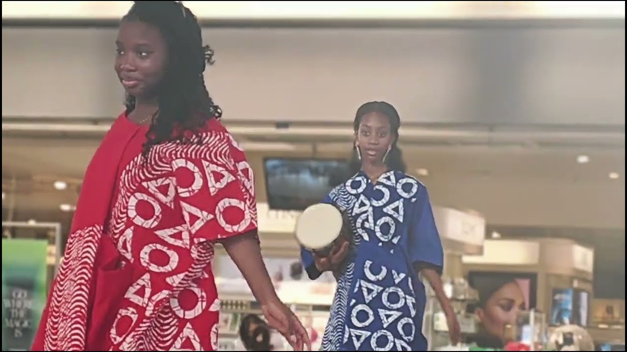 FASHION SHOW IS FASHIONING ON BLACK HISTORY MONTH IN MILTON KEYNES UK 