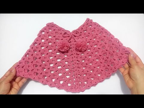 Poncho Florencia para niña de 3 a 5 años ( todas las tallas ) YouTube