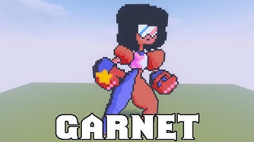 Garnet [Steven Universe] - Minecraft Pixel Art [#229]