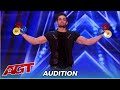 French magician does crazy quick sleightofhand magic on agt