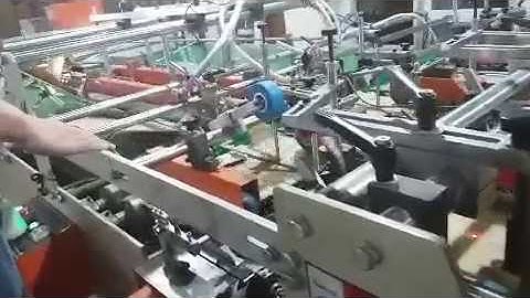 Semi automatic folder gluer