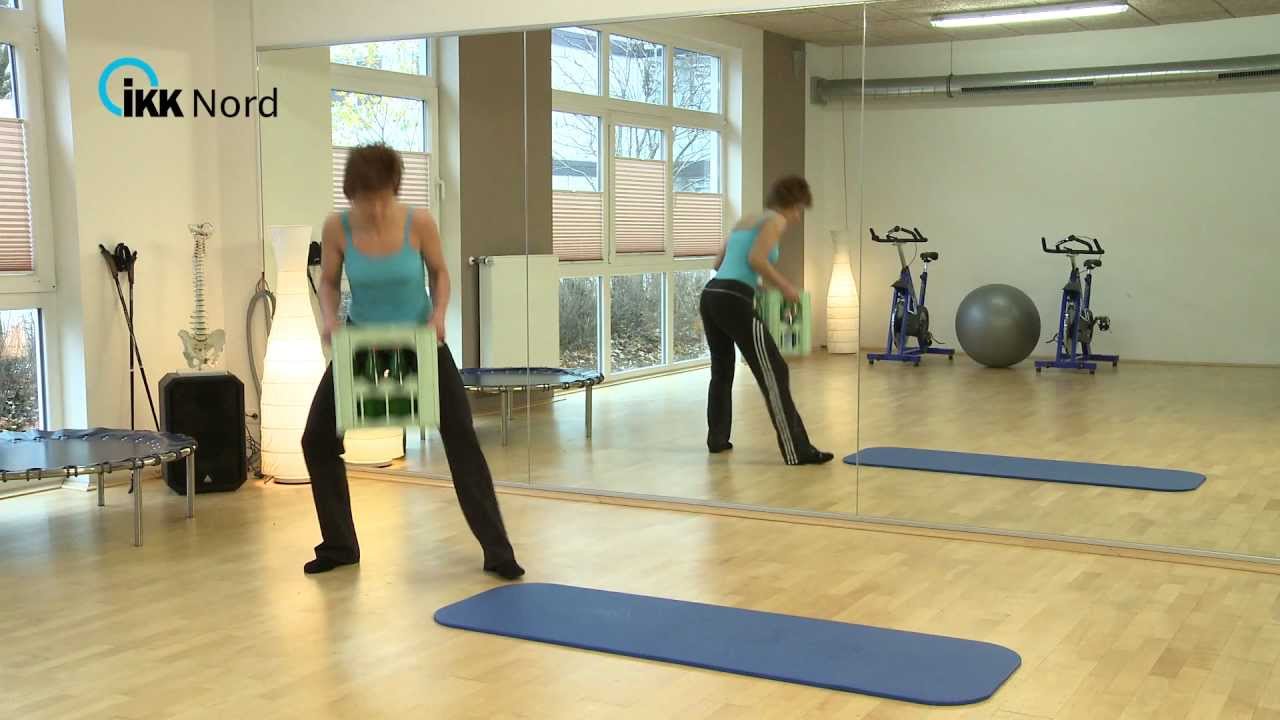 Übungen zum Abnehmen von Beinen und schnellen Holstern