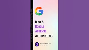 Top 5 Google Adsense Alternatives: Boost Your Earnings Today! #googleadsense #earnmoneyonline #yt