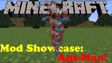 Minecraft Mod Showcase: Superheroes Unlimited! (part 2: Ant Man!)