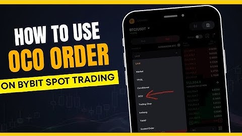 How To Use OCO Order On Bybit Spot Trading (Step By Step)