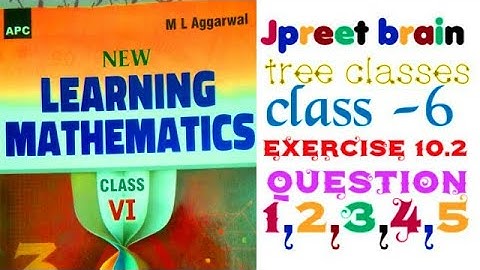 class 6 ml aggarwal  #math chapter 10 data exercise 10.2 Question 1 question 2 questio 3 q 4 q 5