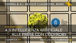 CodeMOOCpp 4.5 - L'I.A. alle prese con CodyRoby