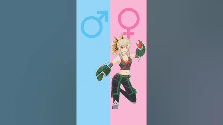 My Hero academia characters gender swap 【 #myheroacademia #mha #deku 】