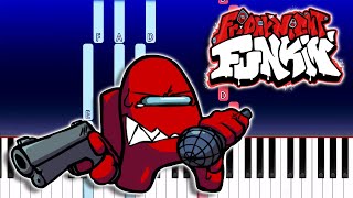 Vs Impostor - Sussus Toogus - Friday Night Funkin (Piano Tutorial) screenshot 4