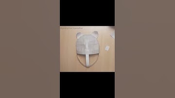 Making a Kitsune mask: Start to finish in 16 seconds