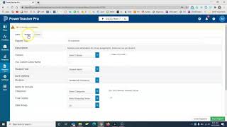 PowerTeacher Pro: Scoresheet Report