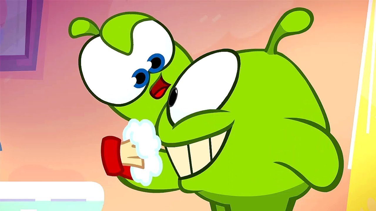 Las Historias de Om Nom 💚💄 Locura de maquillaje 💚 Dibujo animado Cut The Rope