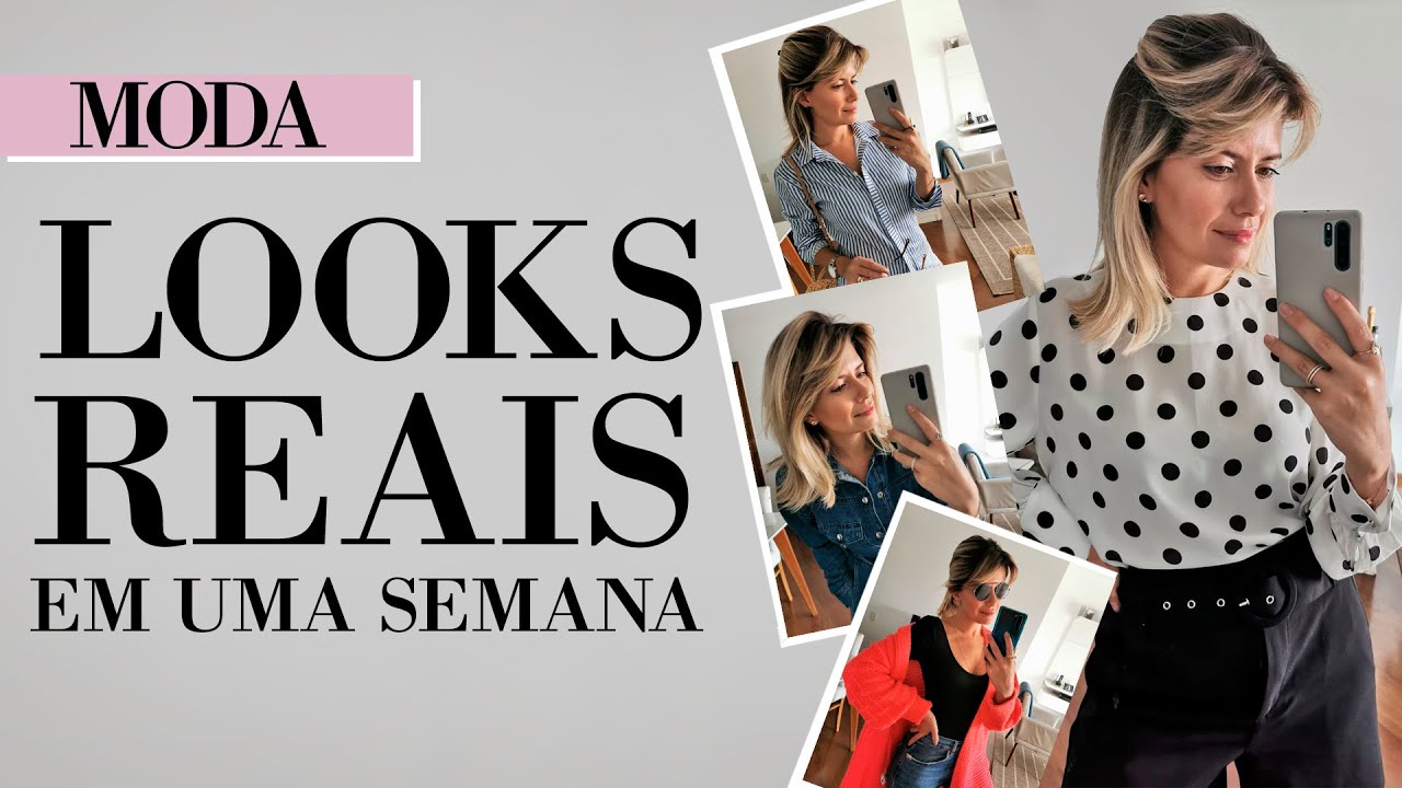 LOOKS REAIS em UMA Semana