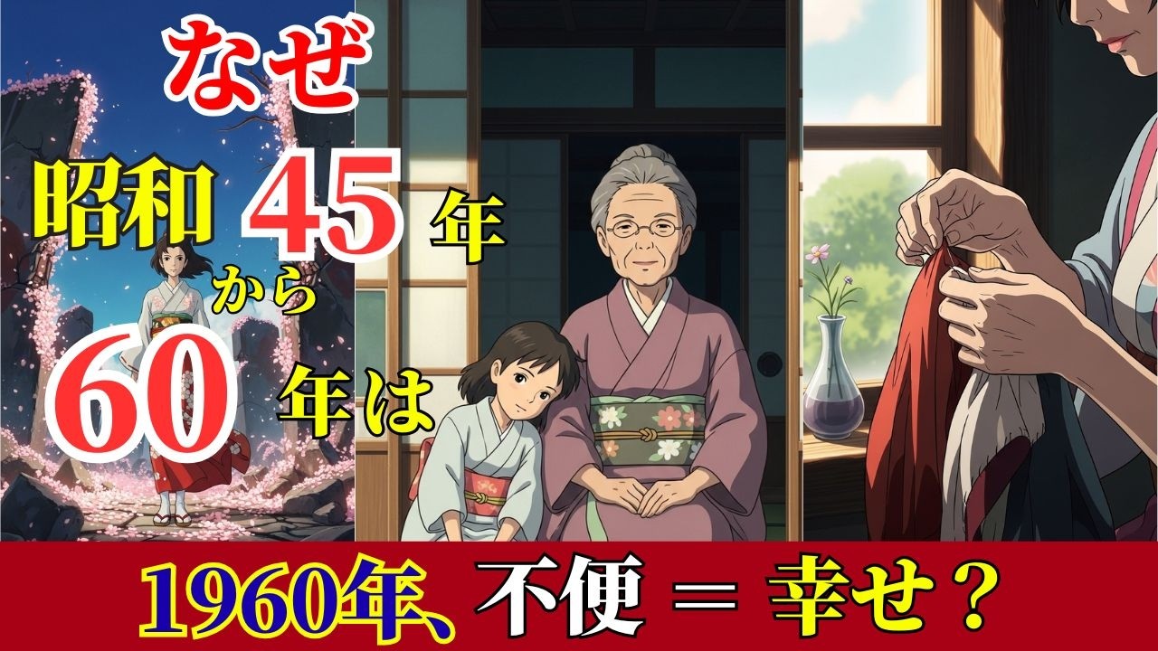 なぜ昭和の人たちはあんなにタフなの？毎日の「当たり前」に隠された秘密。