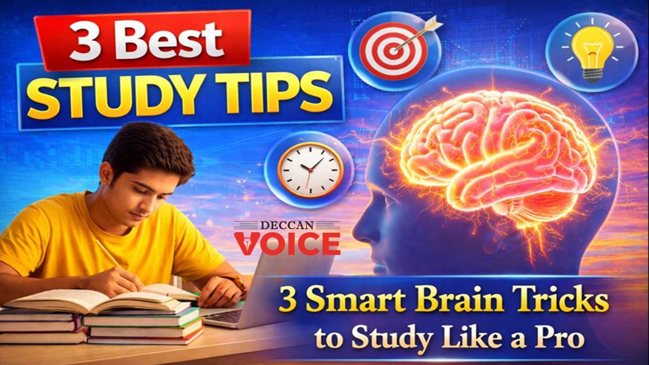 3 Best Study Tips - 3 Smart Brain Tricks to Study Like a Pro - 