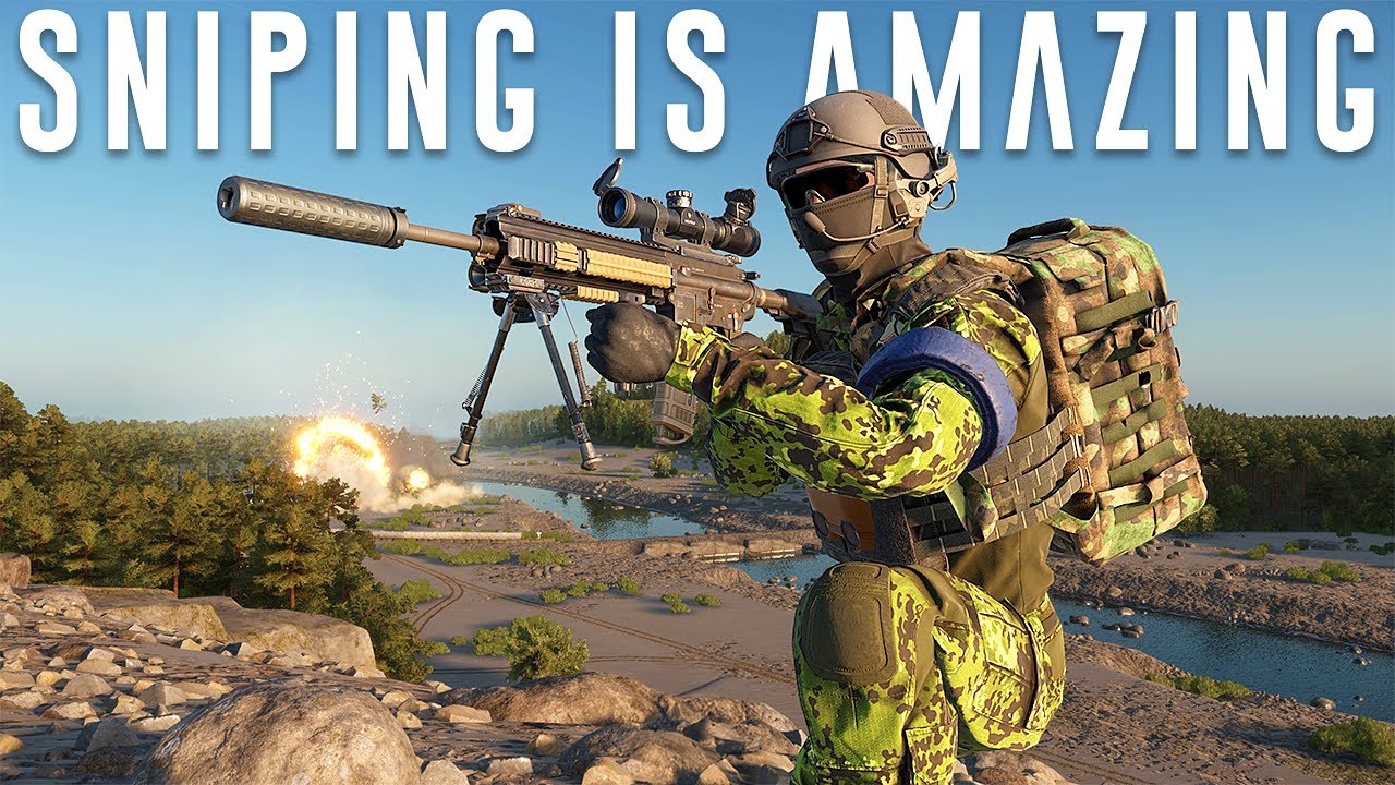 Снайперская стрельба в Arma Reforger — это самый приятный опыт...