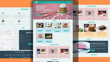 Responsive Website Design | HTML | CSS | JS - Bakery Website - part 2