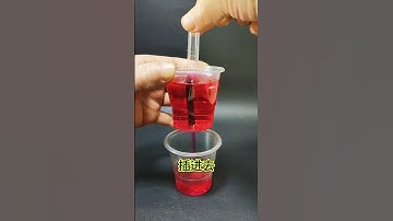 Fun experiment DIY siphon