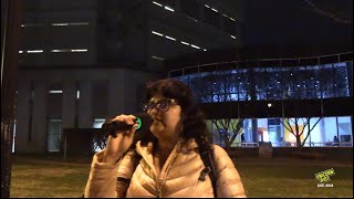 Jail Vigil for "Cop City" protesters near Atlanta