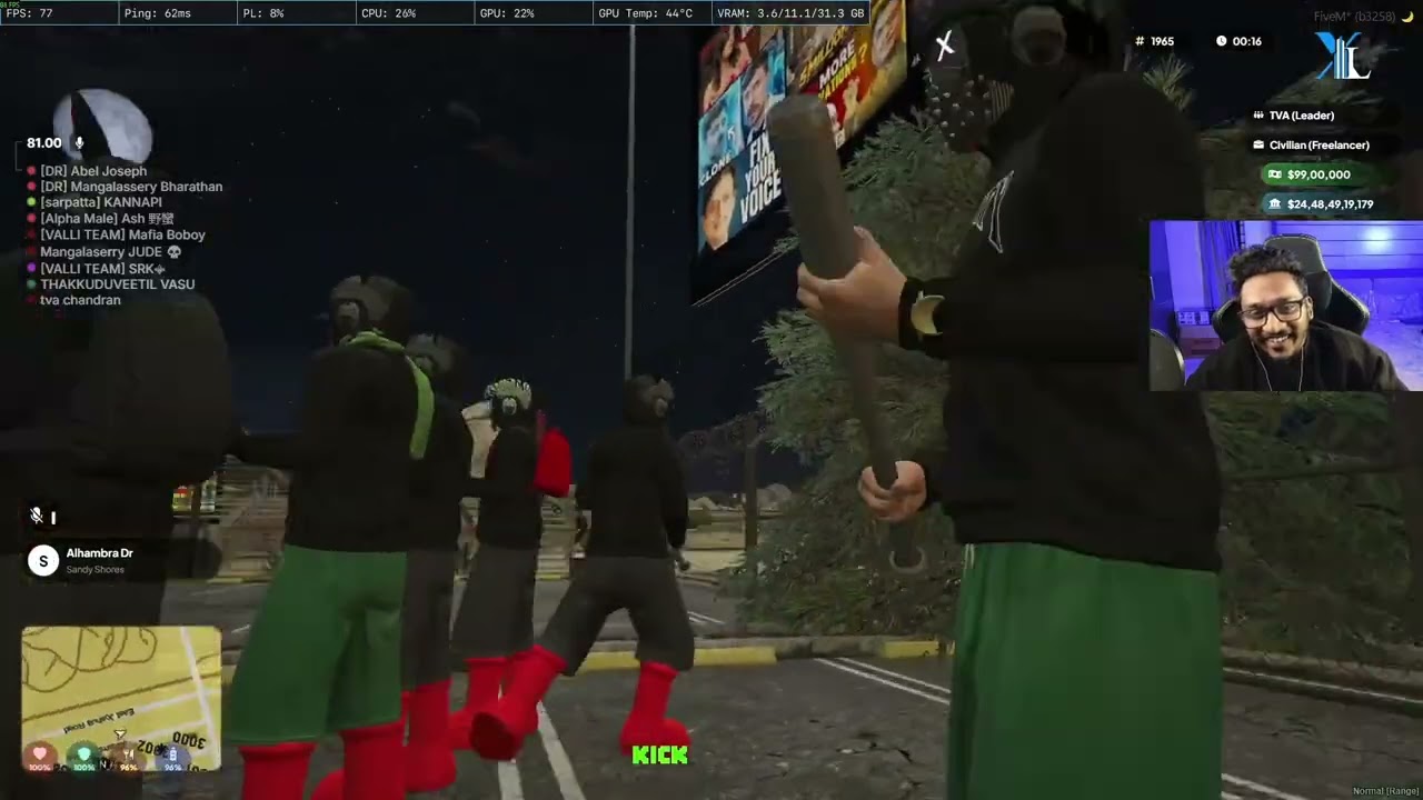 TVA vs KVA  Tournament Final😂🔥| TVA All Down | PoV 🔥 | Fun RP