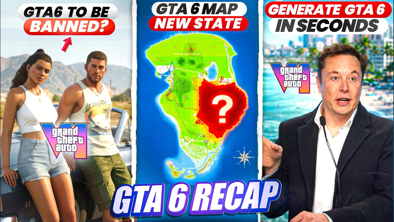 Rockstar On Fire…GTA 6 Delay?, New Map Location, GTA 6 To Be Banned?, Trailer Soon? | GTA Recap 11