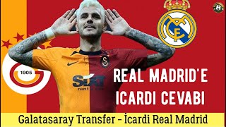 Galatasaray Transfer 🔥icardi Real Madrid iddiası , Galatasaray icardi cevabı #galatasaray #icardi