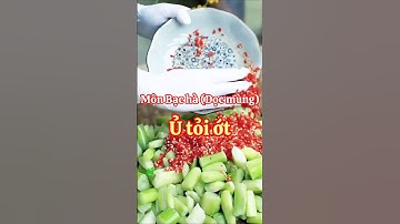 🌱 Môn Bạc hà (Dọc mùng) Ủ tỏi ớt thơm cay ♻️ Mẹo dân gian #raucoxanh #lacoxanh