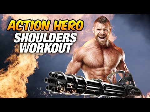 Action Hero Shoulder Workout (Ripped and V-Tapered Physique) Action Hero Shoulder Workout (Ripped and V-Tapered Physique)