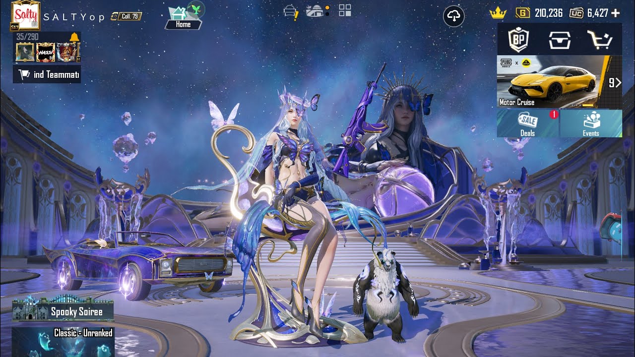 50000 UC - Ultimate honor Blessings Spin - PUBG Mobile 