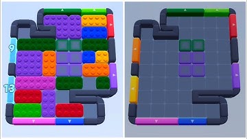 Color block jam Level 447 Walkthrough Solution 