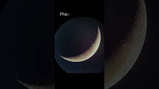 capturing all phases of moon🌕series🌌#astronomy #moon #photography