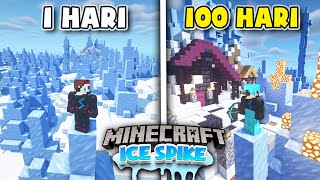 100 Hari di Minecraft tapi Ice Spike Only❗️❗️