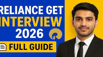 Reliance GET Interview 2026 | Full Process, Tips & Script to Crack RIL Graduate Engineer Trainee