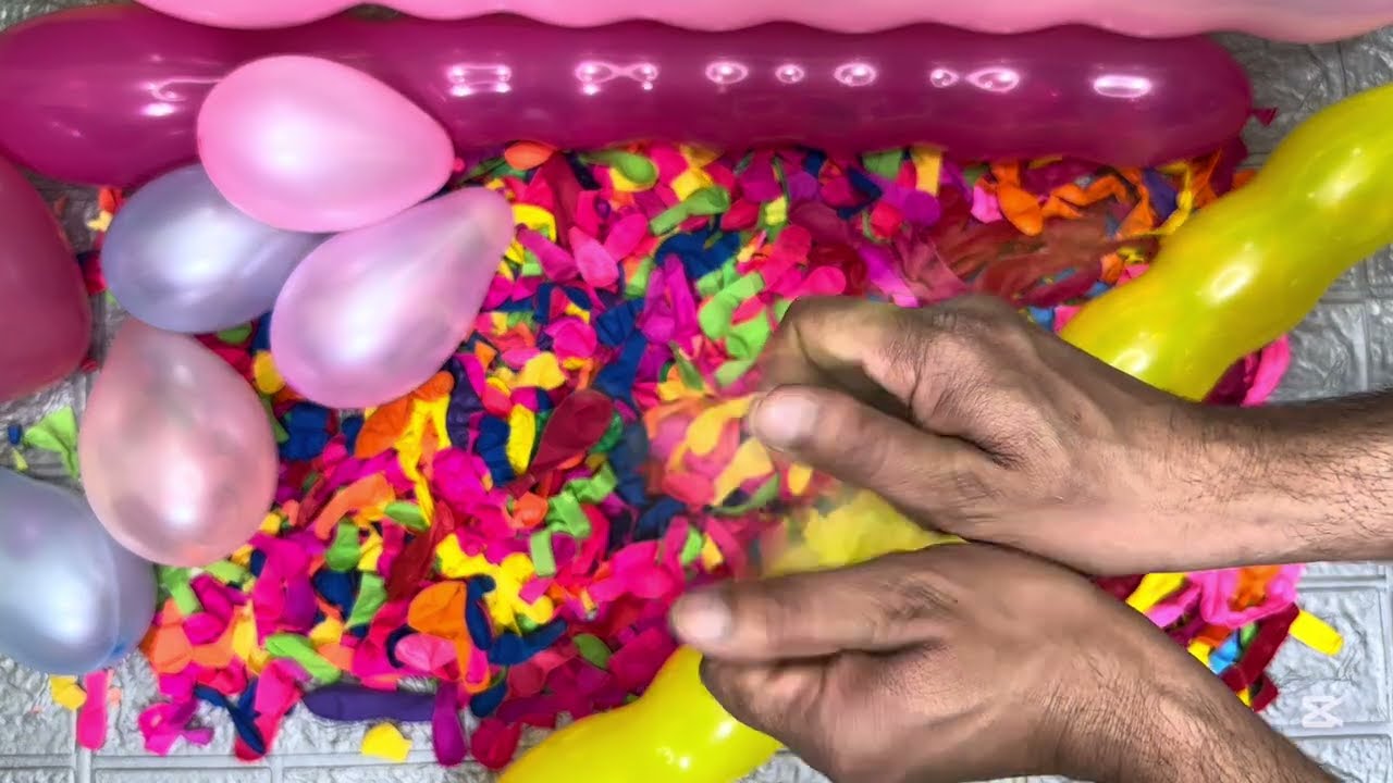 Endless Rainbow Balloon Pops! 🎨🎈 ASMR Bliss & Satisfying Sounds 💥