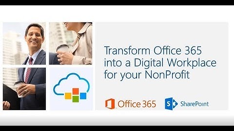 SharePoint for Nonprofits on Office 365 and SharePoint
