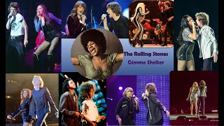 All female singers on Gimme Shelter - The Rolling Stones | video | compilation