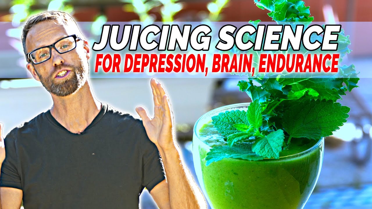 Juicing Science BLOOD PRESSURE, CHOLESTEROL, Depression, Cognition AND