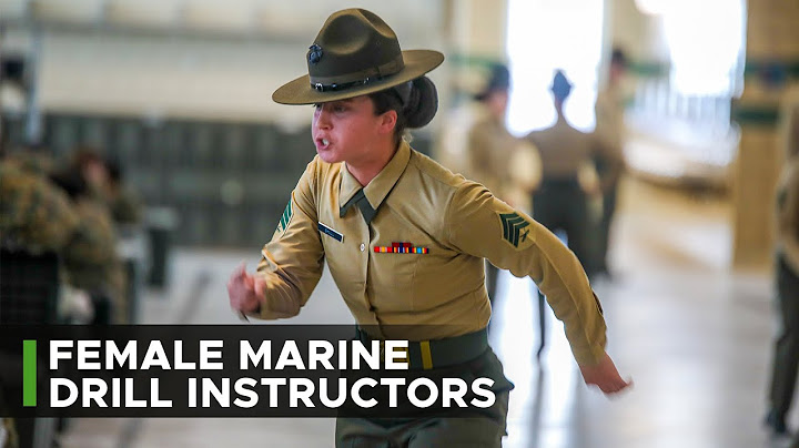 A Day in the Life of a Female Marine Corps Drill Instructor | Parris Island & San Diego